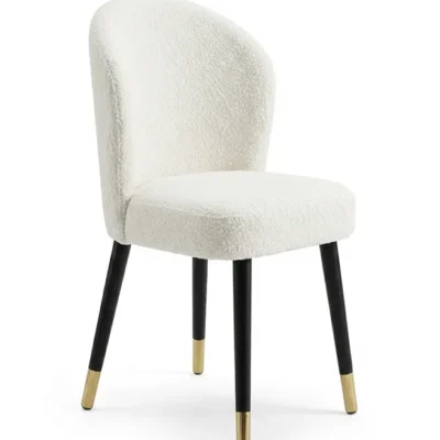 Chic Bouclé Dining Chair - FF-008