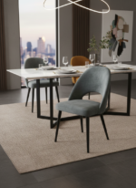 Contemporary Velvet Dining Chair - FF-C0015 - Image 3