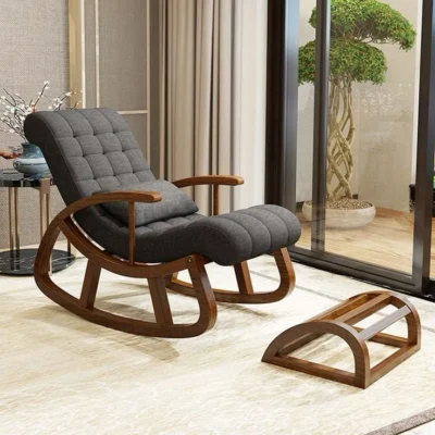 Premium Solid Wood Rocking Chair - FF-RC0014
