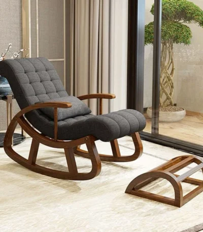 Premium Solid Wood Rocking Chair - FF-RC0014
