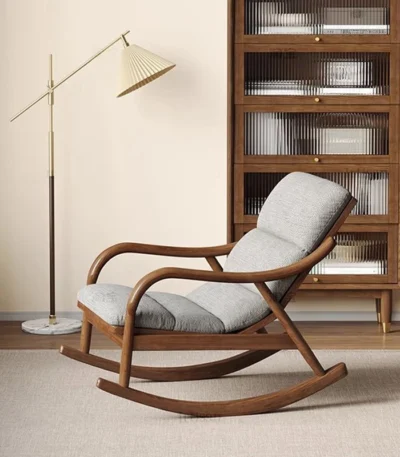 Premium Solid Wood Rocking Chair - FF-RC0015
