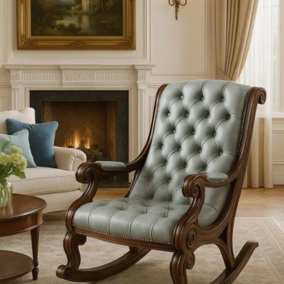 Premium Solid Wood Rocking Chair – FF-RC0023