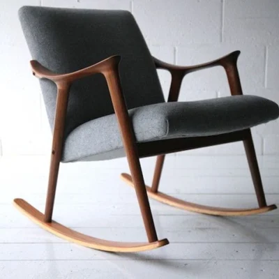 Premium Solid Wood Rocking Chair – FF-RC0024