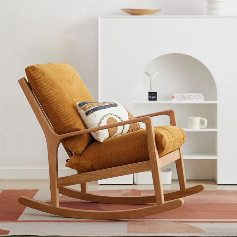 Comfort Solid Wood Rocking Chair – FF-RC0026 Comfort Solid Wood Rocking Chair – FF-RC0026
