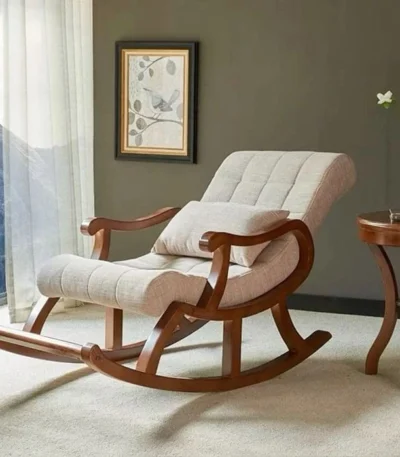 Premium Solid Wood Rocking Chair - FF-RC009