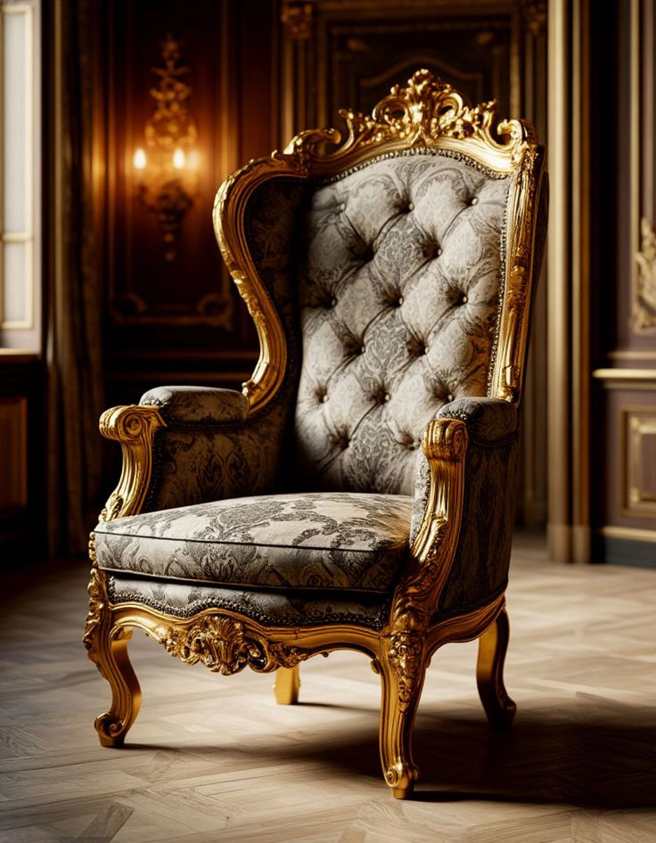 Victorian Grandeur Single Sofa Chair - FF-SS002