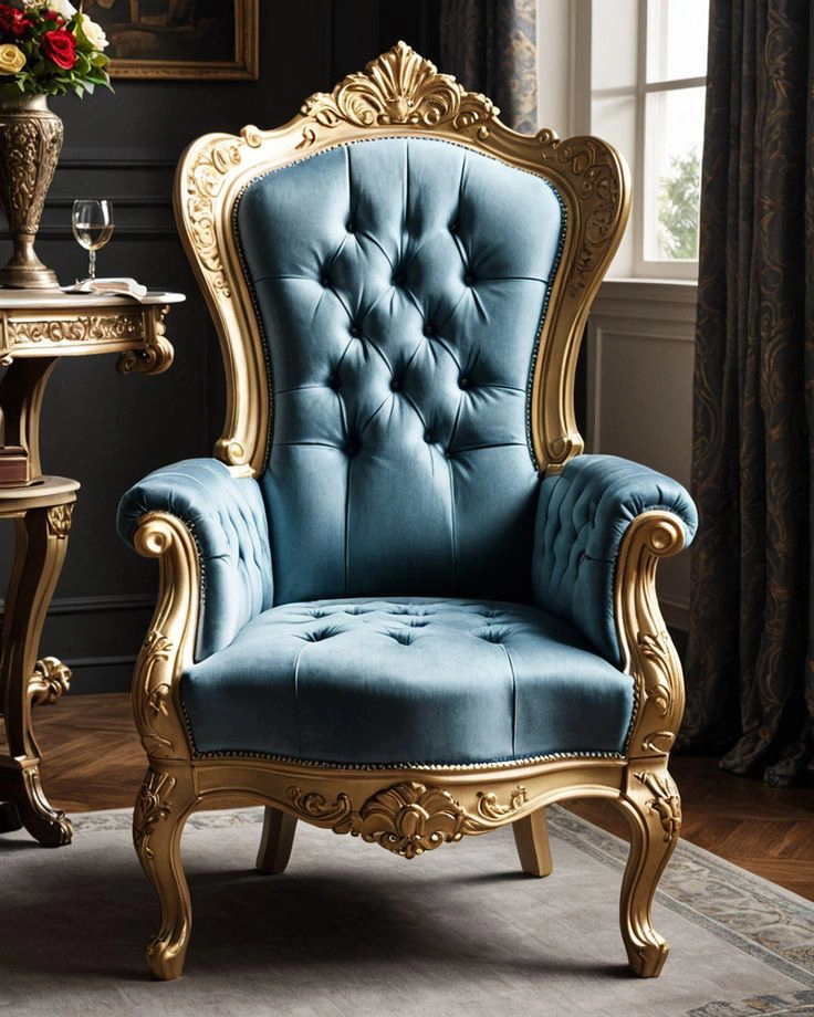 Victorian Grandeur Single Sofa Chair - FF-SS0020
