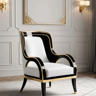 Victorian Style Single Wooden Sofa – FF-SS0027