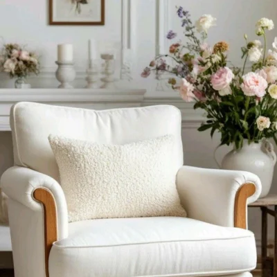 Victorian Style Wooden Single Sofa – FF-SS0035