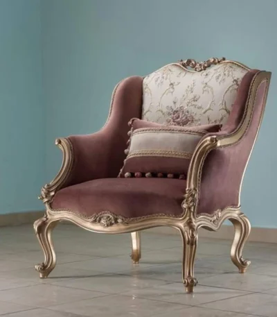 Victorian Grandeur Single Sofa Chair - FF-SS004