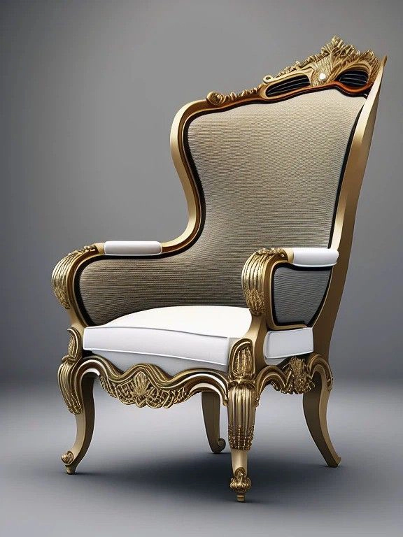 Victorian Style Wooden Single Sofa – FF-SS0041 Victorian Style Wooden Single Sofa – FF-SS0041