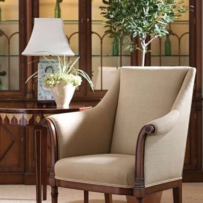 Victorian Style Wooden Single Sofa – FF-SS0042