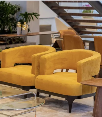 Victorian Style Wooden Single Sofa – FF-SS0044