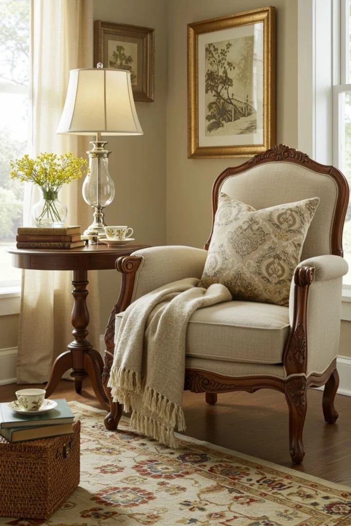 Victorian Grandeur Single Sofa Chair - FF-SS005