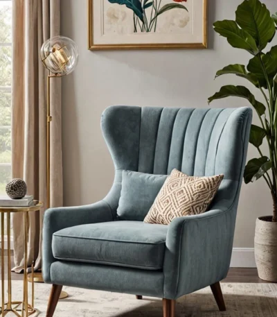 Elegant Style Wooden Single Sofa – FF-SS0055