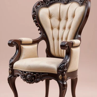 Victorian Grandeur Single Sofa Chair - FF-SS006