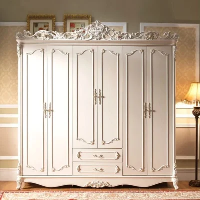 Solid Wood Almirah | Premium Quality Wooden Wardrobe for Home