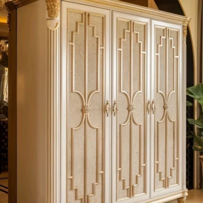 Solid Wood Almirah | Premium Quality Wooden Wardrobe for Home-FF-WA0028