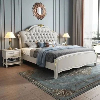 Premium Wooden Bed for Bedroom | Modern, Strong & Stylish Bed – FF-WB0015