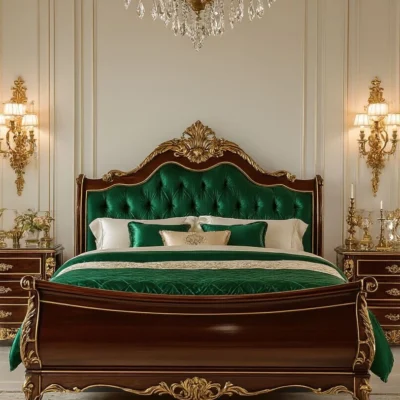 Premium Wooden Bed for Bedroom | Modern, Strong & Stylish Bed – FF-WB0016