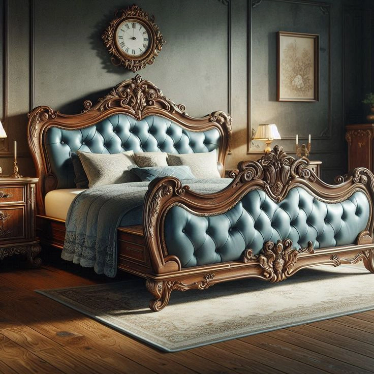 Premium Wooden Bed for Bedroom | Modern, Strong & Stylish Bed – FF-WB0019