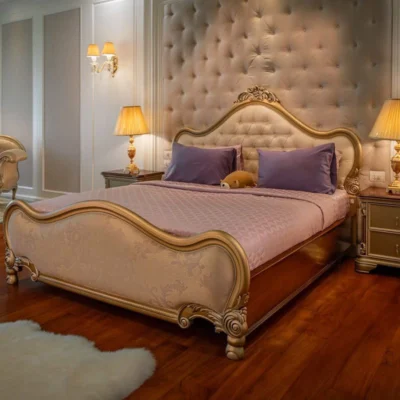 Premium Wooden Bed for Bedroom | Modern, Strong & Stylish Bed – FF-WB0023