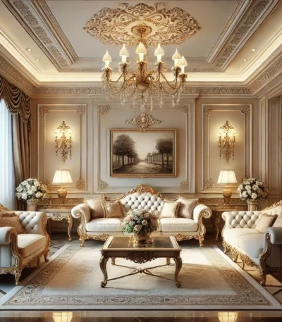 Luxury 5 Seater Sofa Set