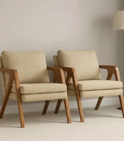 Luxury Premium Wooden Armchair - FF-WS0011