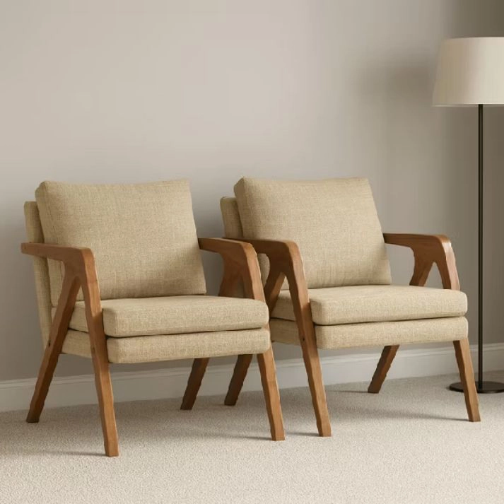 Luxury Premium Wooden Armchair - FF-WS0011