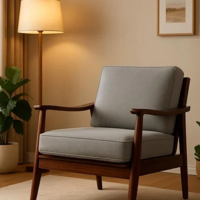 Luxury Premium Wooden Armchair – FF-WS0012