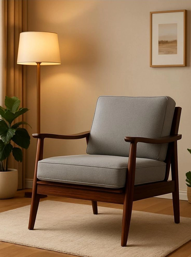 Luxury Premium Wooden Armchair – FF-WS0012