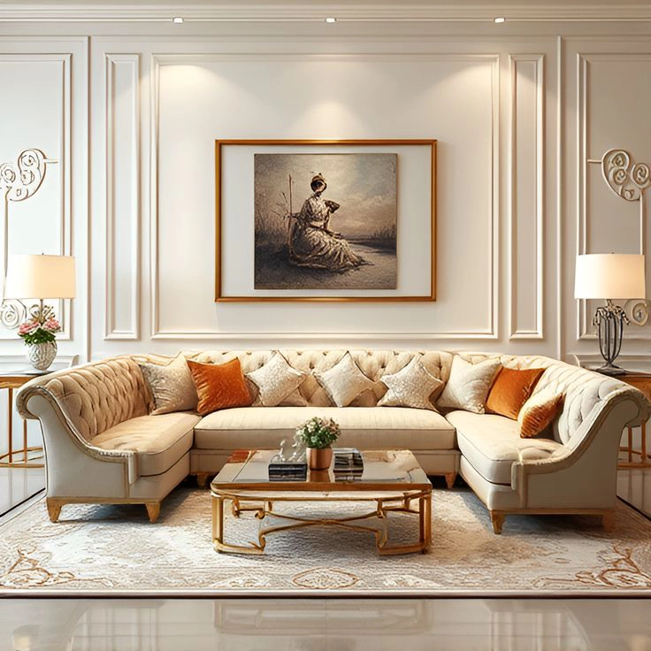 Luxury 5 Seater Sofa Set – FF-WS0015