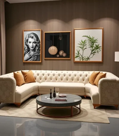 Luxury 5 Seater Sofa Set – FF-WS002