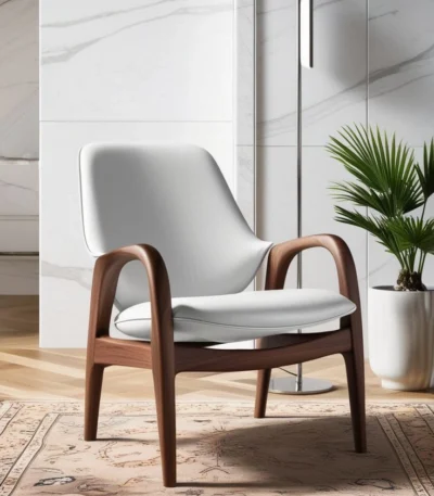 Luxury Premium Wooden Armchair - FF-WS002