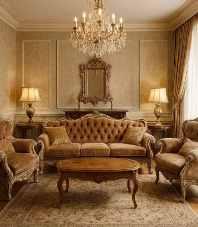 Luxury 5 Seater Sofa Set – FF-WS0023