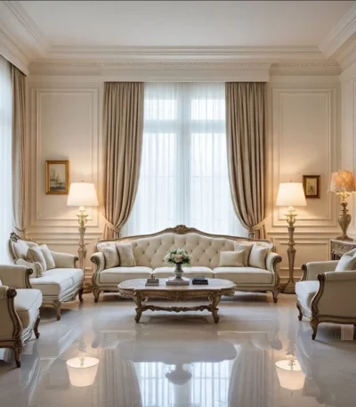 Luxury 5 Seater Round Sofa Set – FF-WS0023