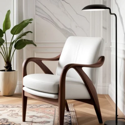 Luxury Premium Wooden Armchair - FF-WS003