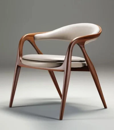 Luxury Premium Wooden Armchair - FF-WS004