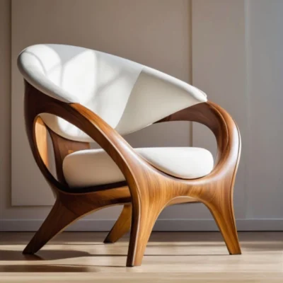 Luxury Premium Wooden Armchair - FF-WS005
