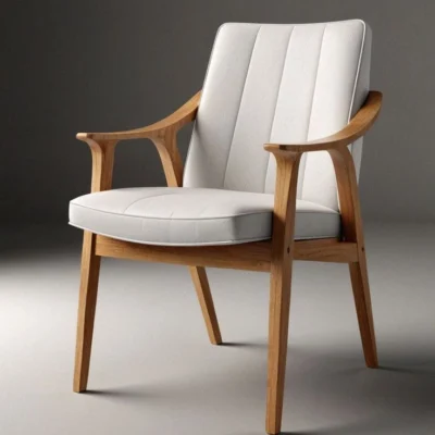 Luxury Premium Wooden Armchair - FF-WS008