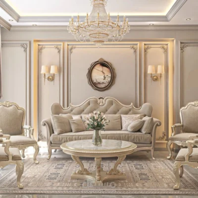 Luxury 5 Seater Sofa Set – FF-WS009