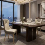 Luxury Quilted Dining Chair - FF-C009 - Image 4