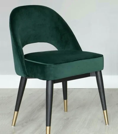 Luxury Velvet Wooden Dining & Restaurant Chairs - FF-C0012