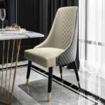 Modern Quilted Dining Chair - FF-00C17 - Image 3